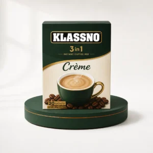 کافی‌میکس 3در1 Creme کلاسنو روی پایه سبز قهوه عمده