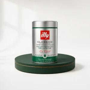 دانه قهوه Illy Decaf بدون کافئین قوطی 250 گرم روی پایه سبز قهوه عمده